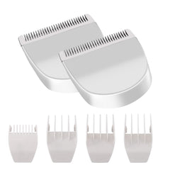 Colorski two-pack peanut clipper blades in white for precise trimming