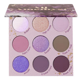 ColourPop All Amethyst Palette open case shows bold purples for statement looks