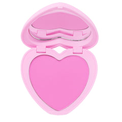ColourPop Silky Powder Blush heart-compact for on-the-go touch-ups