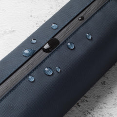 Comfyable small Dopp kit blue rectangle fits longer items.