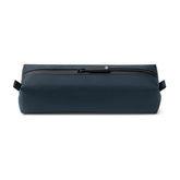 Comfyable small toiletry bag blue front view for organized travel essentials.