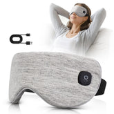 COMFYTHERA heated eye mask cordless front view shows travel-friendly warmth for tired eyes