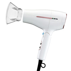 Conair Double Ceramic Travel Dryer with folding handle for easy packing on the go.