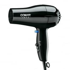 Conair hairdryer black power cord visible for flexible styling sessions.