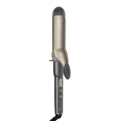 Conair InfinitiPro tourmaline ceramic curling iron barrel closeup showing smooth, even heat.