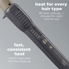 Conair InfinitiPro tourmaline ceramic reduces frizz for silky shine