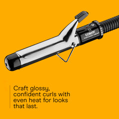 Conair Instant Heat curling iron 60-second heat-up for fast morning curls.