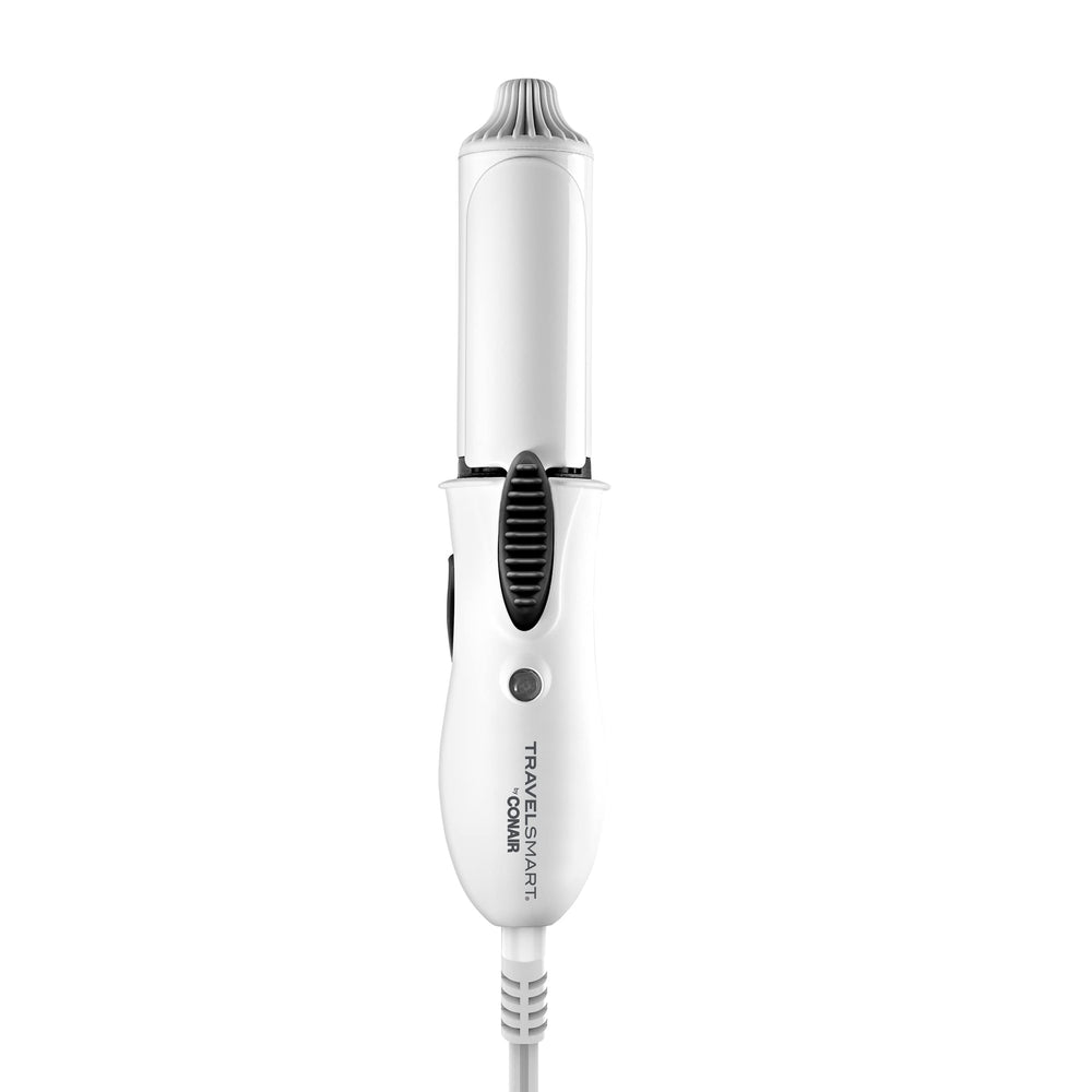 Conair Travel Curling Iron mini-1in ceramic barrel enables quick touch-ups on the go