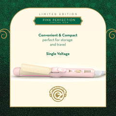 Conair Wicked Glinda uses ceramic heat for even distribution and gentle styling.