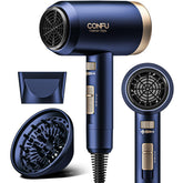 CONFU hair dryer 1600W motor for fast drying and smooth results
