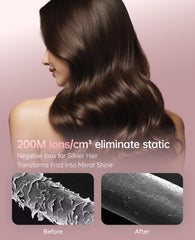 CONFU hair dryer with ionic technology for smoother, silky results