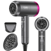 CONFU Ionic Blow Dryer 1600W motor powers fast drying on-the-go