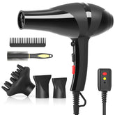 Conhaze hair dryer front view showing compact design for easy home styling