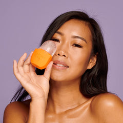 Contour Cube Mini BPA-free silicone build ensures safe, durable skincare tool.
