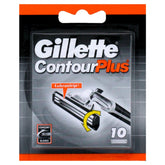 Cartuchos originales Contour Plus, paquete de 10 para un afeitado suave y cercano.