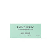 Contours Rx Neck Rescue packaging shows discreet, travel-ready design for quick lifts on the go.