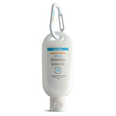 Coral Safe reef-safe sunscreen bottle ready for beach days with SPF 30.