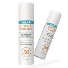 Coral Safe Reef Safe SPF 50 face-stick Hawaii approved for beach days