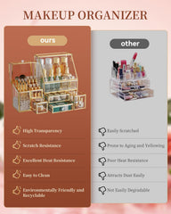 CoralHouse brush-holder storage emphasizing space for brushes and cosmetics