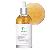 Coreana AMPLE:N Peptide Shot Ampoule packshot showing premium anti-aging packaging for firmer skin.