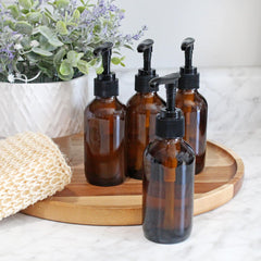 Cornucopia Brands bottle with 6 inch height and 2 inch diameter for compact storage.