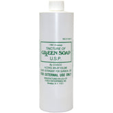 Cosco Tincture of Green Soap bottle with lavender scent for gentle skin prep.