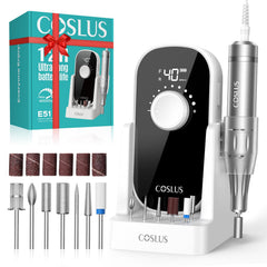 COSLUS electric nail drill stand keeps your tool secure during home manicures.