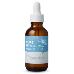 Cosmedica Skincare Hyaluronic Serum bottle front for intense hydration.