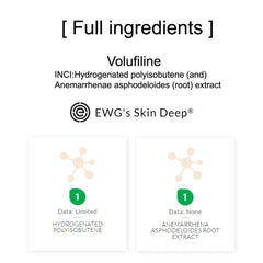 COSMETIC BOOSTERS Volufiline DIY mix setup