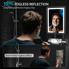 COSMIRROR razor holder keeps tools handy during showers