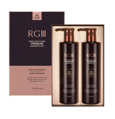 COSMOCOS RG3 RGIII two-bottle set packaging highlights anti-hair loss formulation