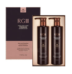 COSMOCOS RG3 RGIII two-bottle set packaging highlights anti-hair loss formulation
