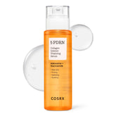 COSRX 5PDRN serum bottle closeup highlights hydrating formula for radiant skin
