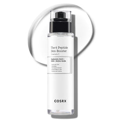COSRX 6X Peptide Collagen Booster bottle closeup for premium firming skincare
