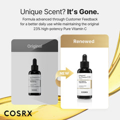 COSRX vitamin C serum dropper ready for daily antioxidant protection