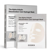 COSRX alpha-arbutin discoloration mask packaging ready for gifting and on-the-go skincare