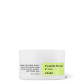 COSRX Centella Blemish Cream tube showing clean beauty for irritated skin.