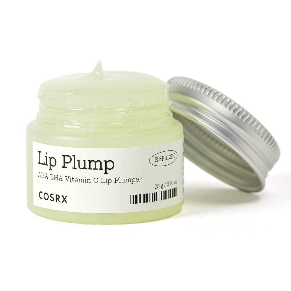 COSRX Lip Care Balm packaging with reusable spatula emphasizes eco-friendly design.