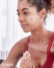 COSRX Master Patch Intensive skin-tone blend highlights nearly invisible patch on most complexions.