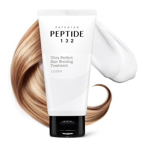 COSRX PEPTIDE-132 Hair Bonding Treatment bottle showing bond repair and conditioning