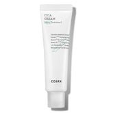 COSRX Pure Fit Cica Cream 50ml tube close-up shows gentle barrier support for sensitive skin