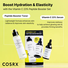 COSRX Vitamin C 23% Serum application swirls for brighter, more even skin tone.