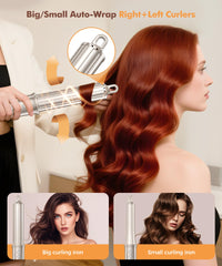 Cosy Companions 6-in-1 hair dryer brush big curl-barrel creating soft waves