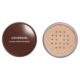 CoverGirl loose powder smooth-finish image highlighting flawless complexion and oil control.