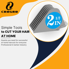 CR8GR8 clipper guards 2-inch size for clean mid-length cuts at home