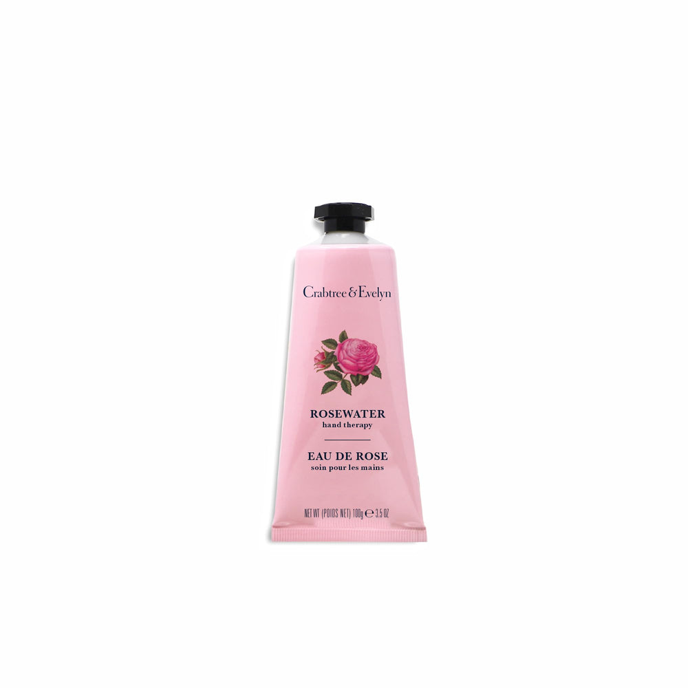 Crabtree & Evelyn Crema de Manos Rosewater en envase elegante para hidratación diaria.