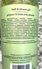 Crabtree & Evelyn Lily Bath & Shower Gel foam creates soft, refreshing lather