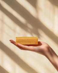 Crate 61 Organics mango soap pack open reveals convenient 3-pack.