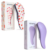 Crave Naturals Glide Thru detangling brush pack of 2 eases detangling for kids and adults.