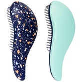 Crave Naturals Glide Thru Detangling Brush in turquoise offers gentle detangling for all hair textures.
